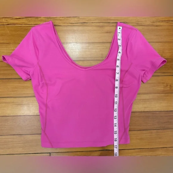 Lululemon Align T-Shirt Sonic Pink - Picture 5 of 6